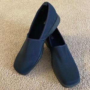Bass Navy Blue Slip On Loafers